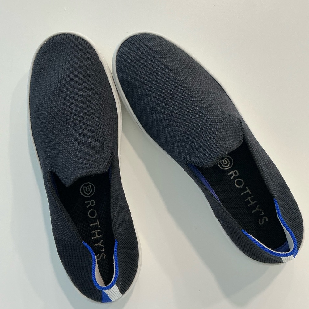 Rothy’s Slip On Sneakers Sz 7 - Picture 2 of 9